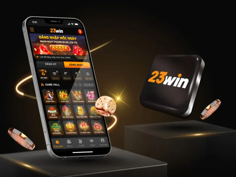 Mở ứng dụng MCW Casino và đăng nhập