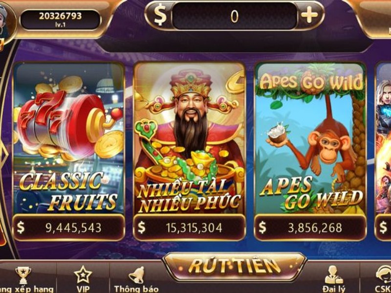 Trò chơi Slot đa dạng với giải độc đắc lớn tại MCW Casino
