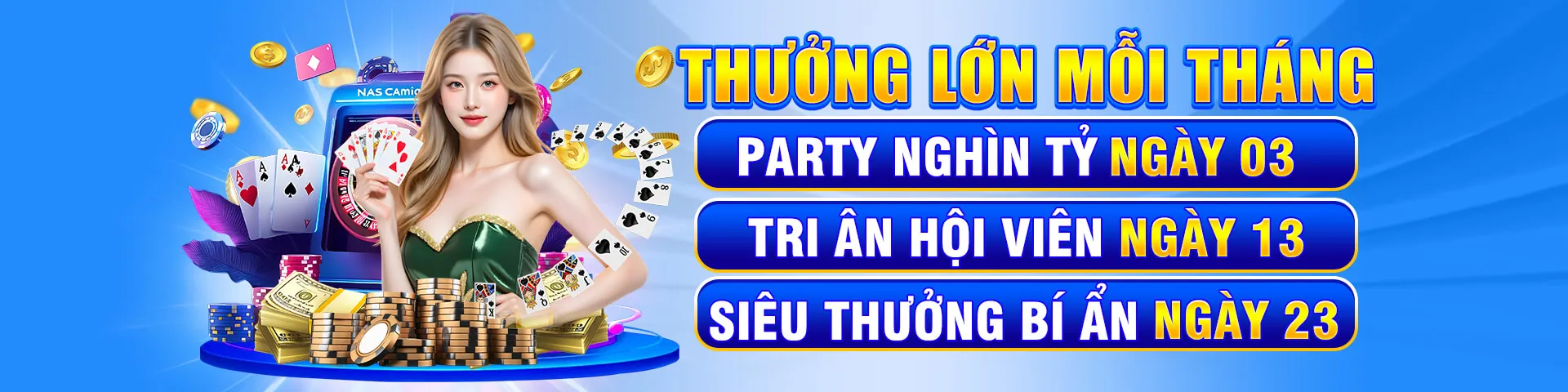 Giao diện ứng dụng MCW Casino trên điện thoại