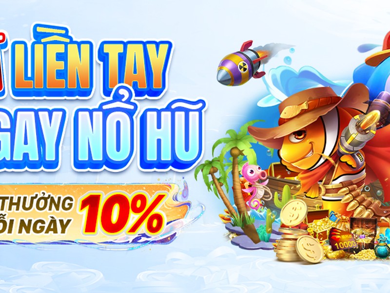 Trò chơi bắn cá giải trí tại MCW Casino
